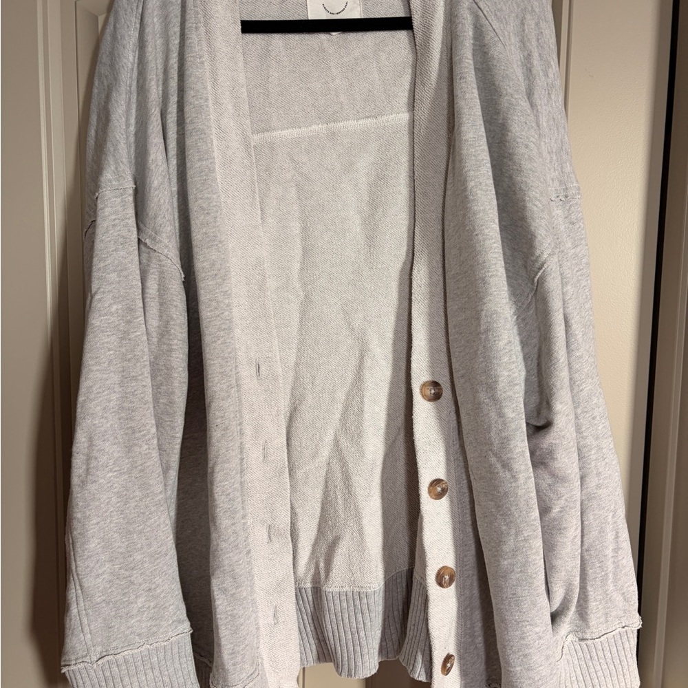 Aerie Light Gray Women's Cardigan